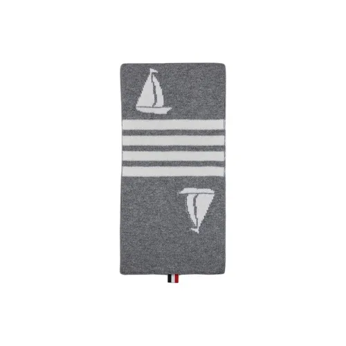 THOM BROWNE Sheep Wool Knit Шарфы Унисекс
