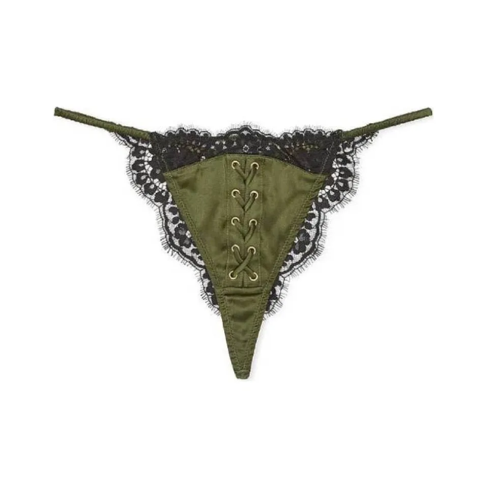 Victoria's Secret 24 BIG Show Коллекция VERY Сексуальное Нижнее белье Женское 1 упаковка Еловый зеленый