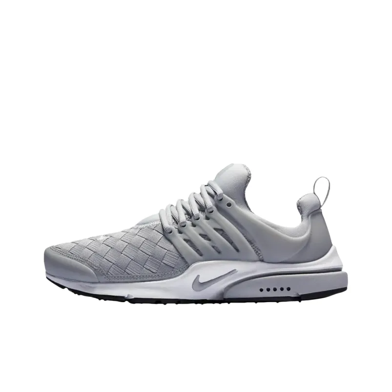 Nike Air Presto Slip Resistant Abrasion Resistant Низкий Топ Casual Унисекс Серый
