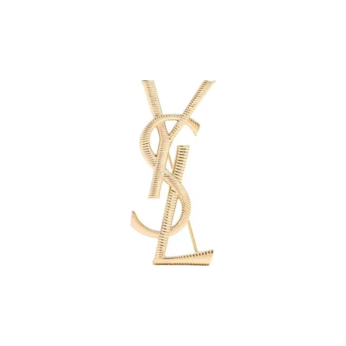 SAINT LAURENT Металлические Броши Женские