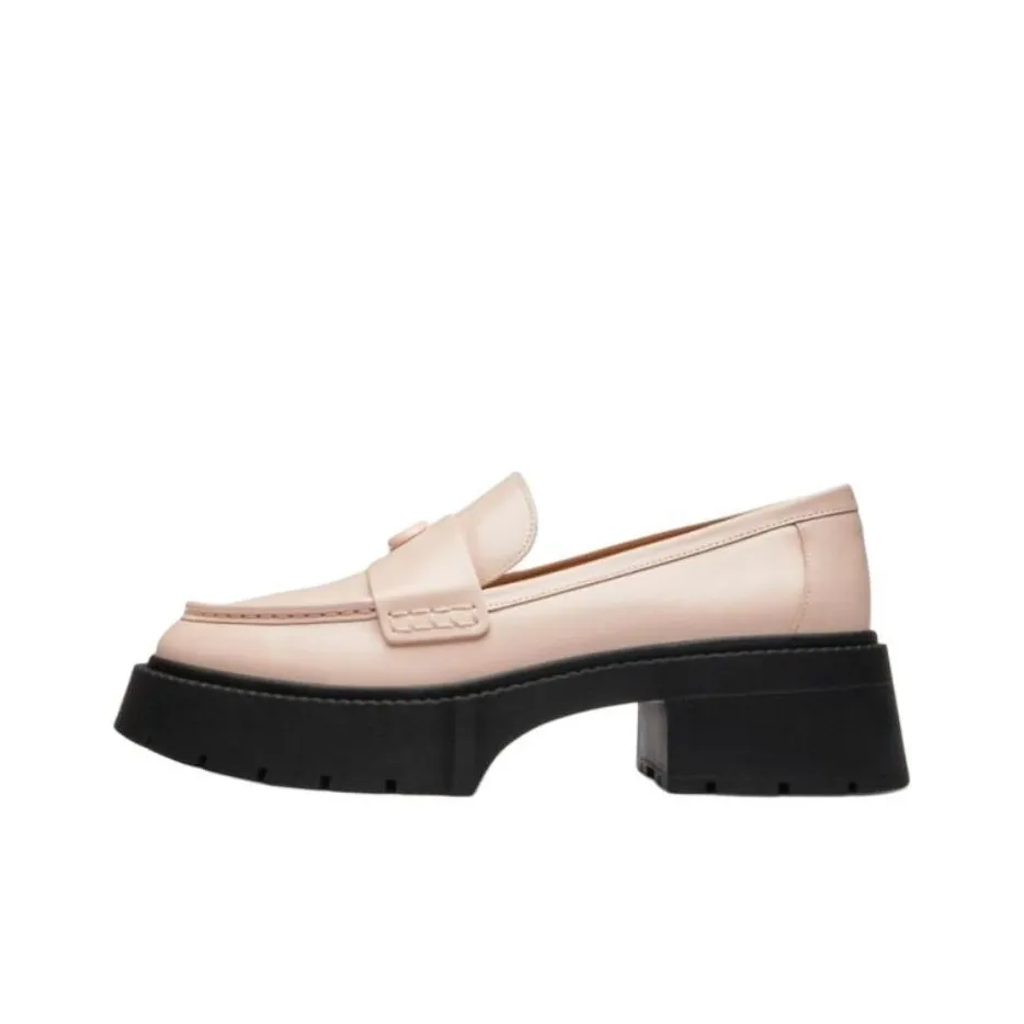 COACH Leah Лоферы 5,5 см Женские Розовые Белые