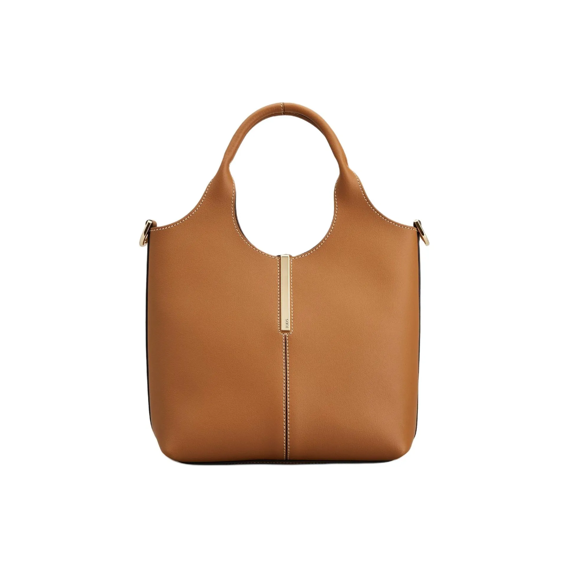 TOD'S Logo Engraved Mini Shopping Bag