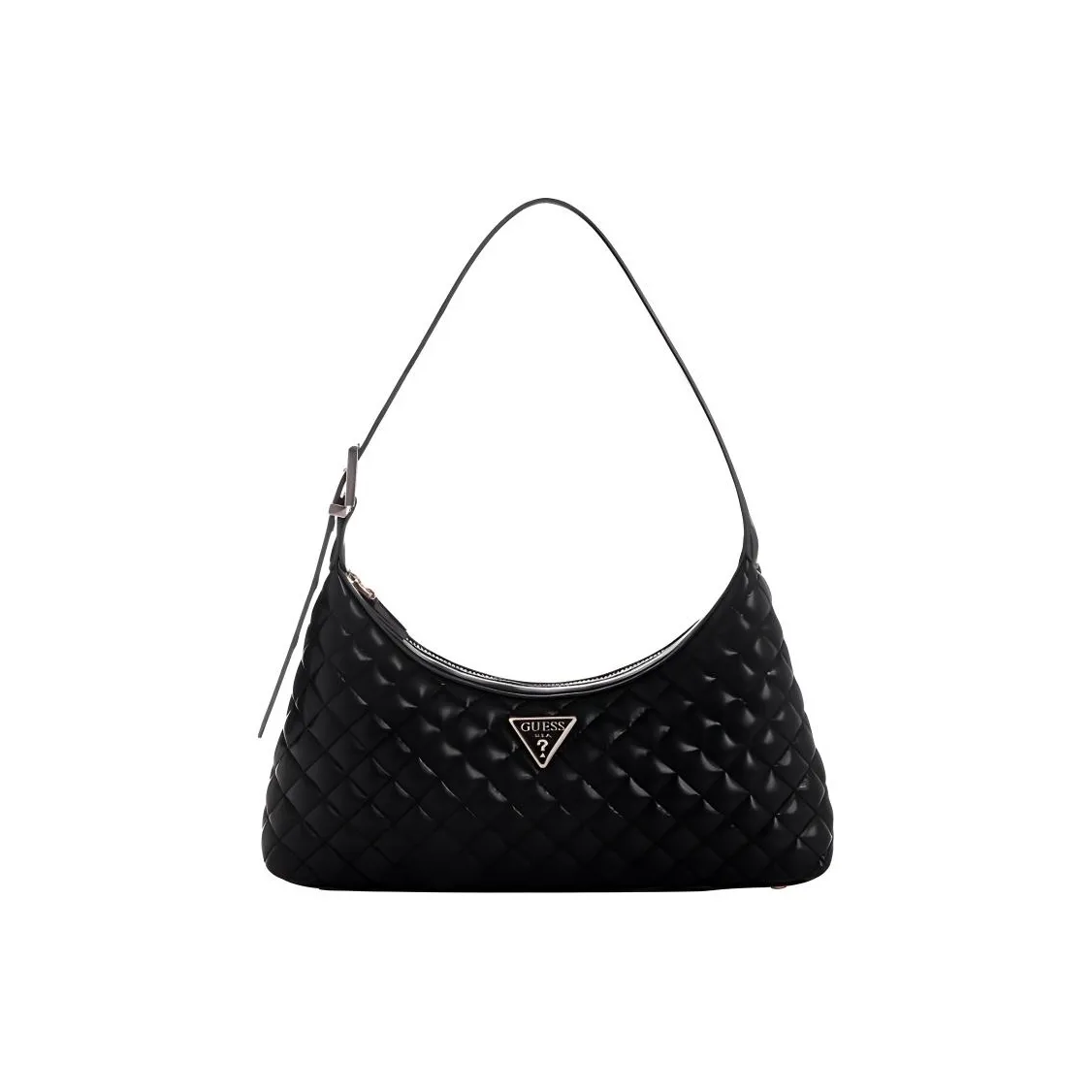 GUESS Сумка через плечо из искусственной кожи среднего размера женская черная