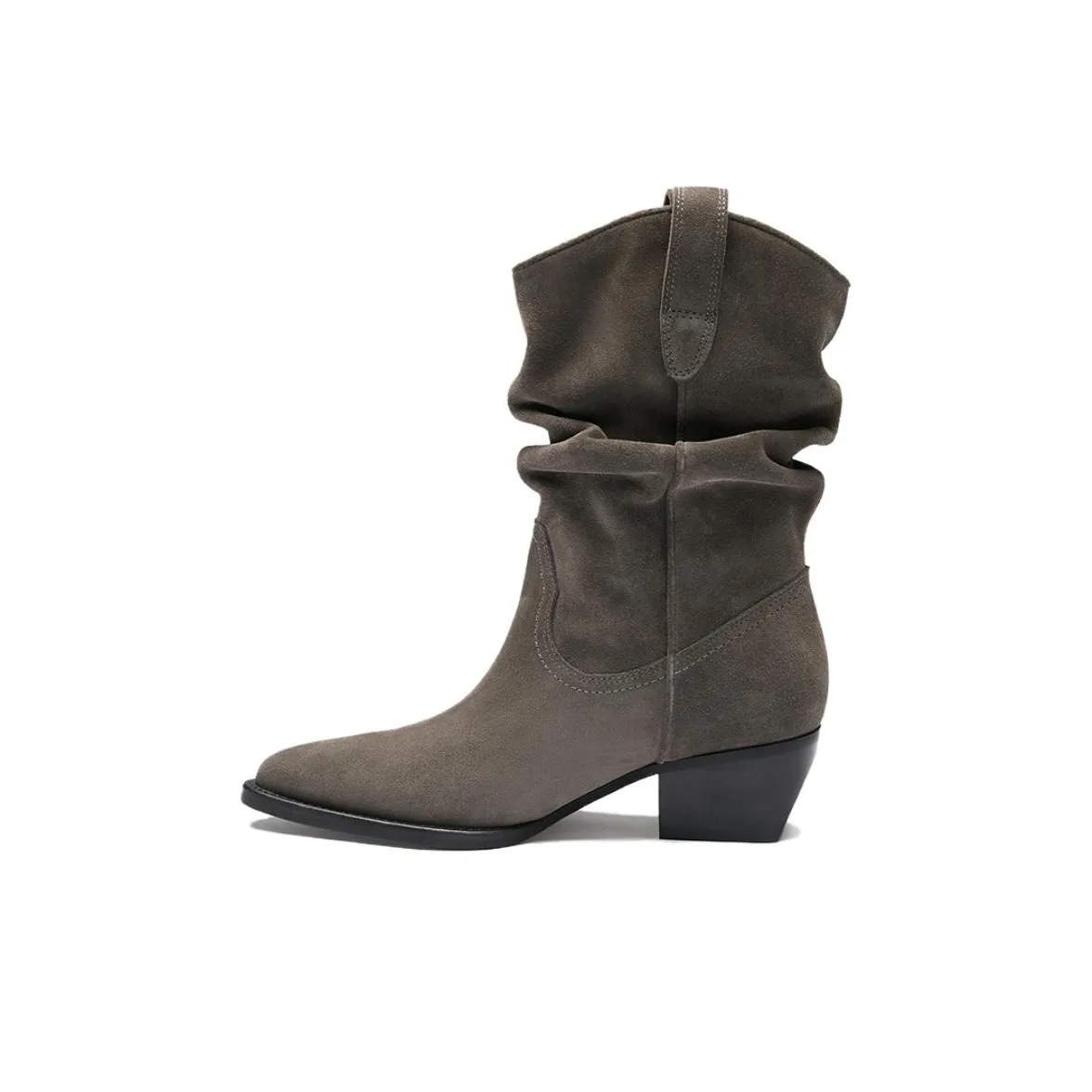 Le Saunda Western Cowboy Boots 5cm Women's
