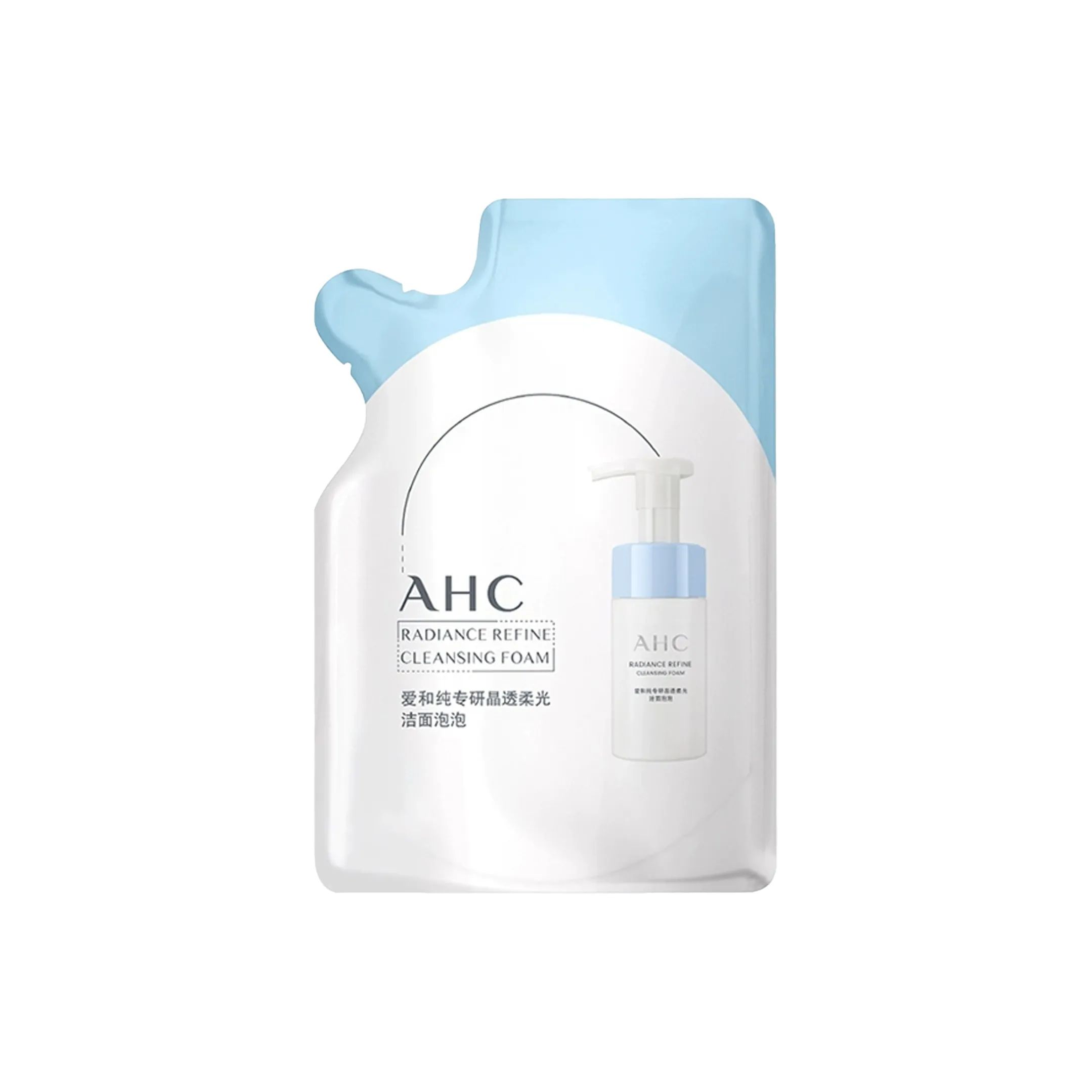 AHC Рefined Crystal Transparent Soft Light Cleanser Bubbles Moisturizer Cleansing 80 мл