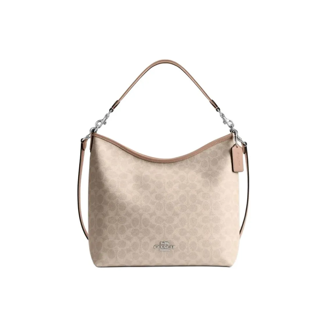 COACH Лорел Искусственная кожа Сумка через плечо Большая Женская Песочно-желтая