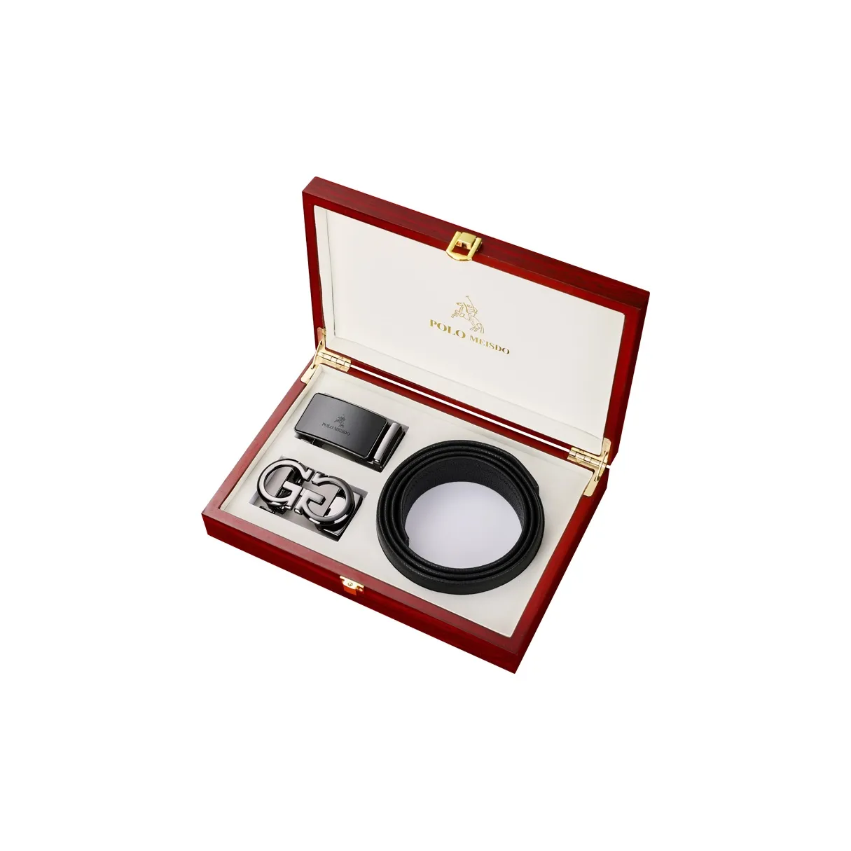 POLOMEISDO Ремень из коровьей кожи мужской бизнес модный с автоматической застежкой 3,5 см