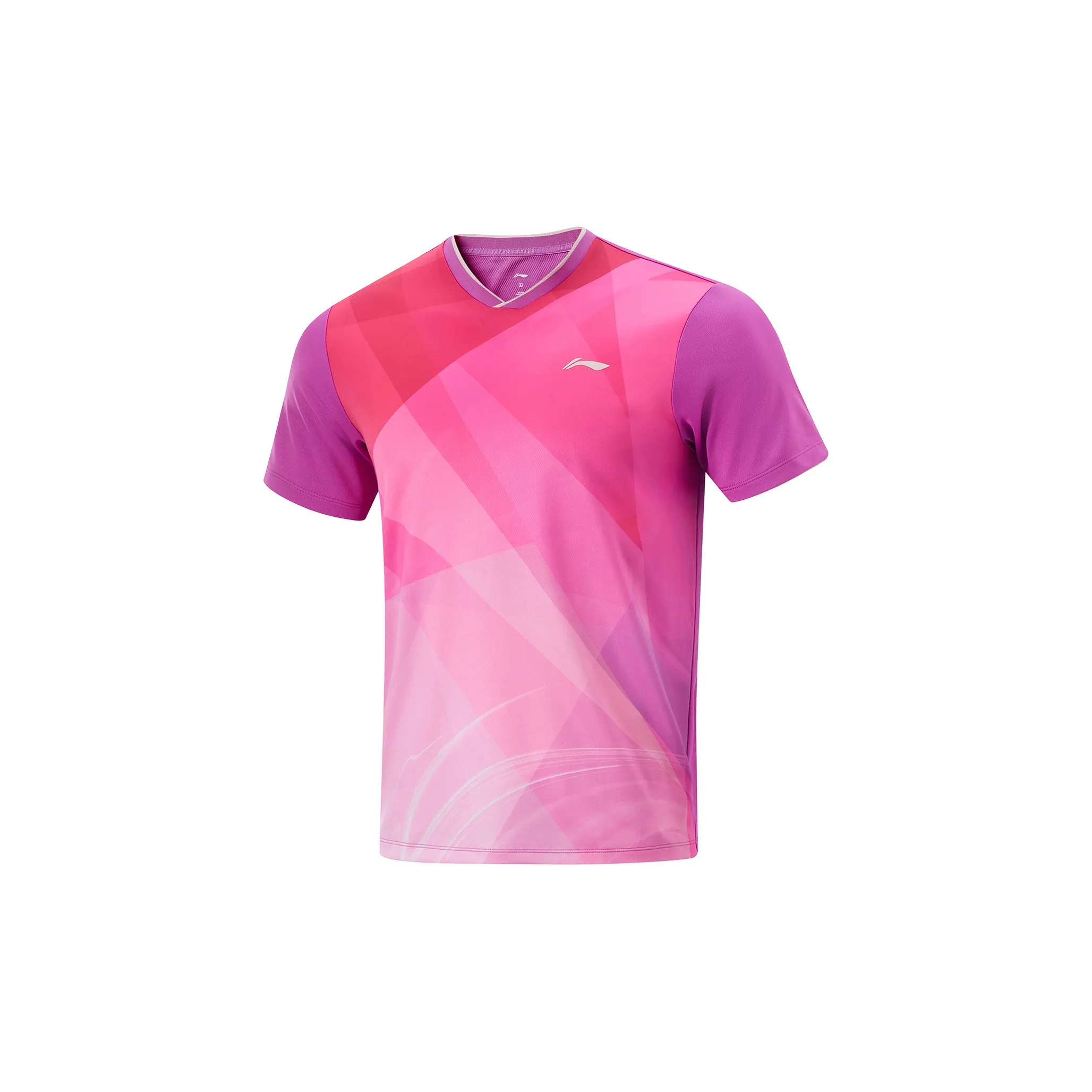 LINING Table Tennis Series Флуоресцентный Красный Сливовый Фиолетовый Унисекс Настольный Теннис Одежда