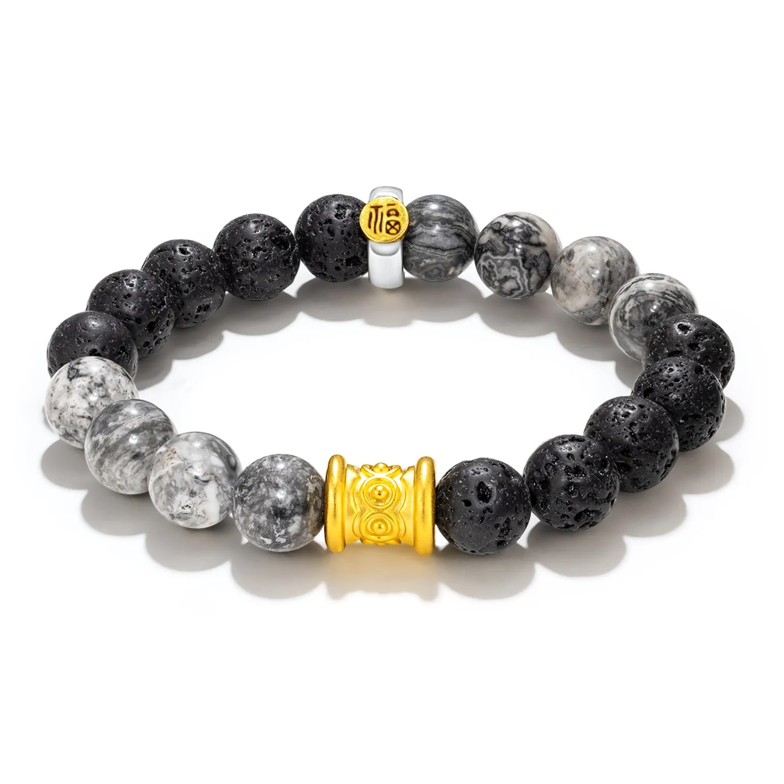 Jodie&Kevin Volcanic Stone Bracelets Unisex