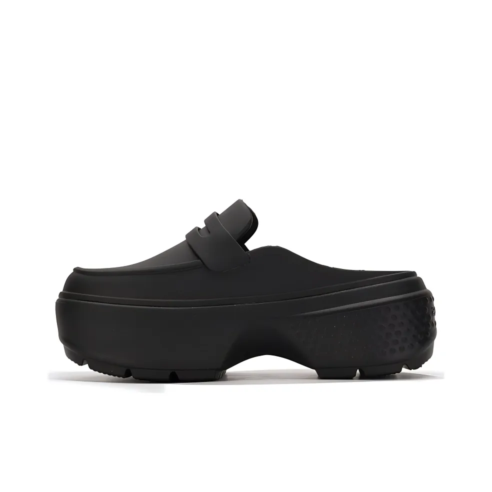 Crocs Abrasion Resistant Slip Resistant Wrap toe Slippers Unisex Black