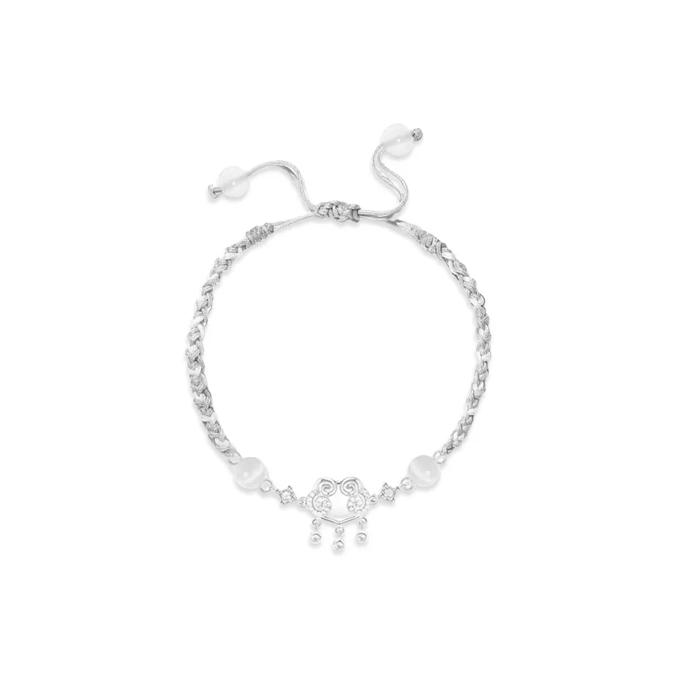 WANLIACC Ткань Peace Замковый Браслет Женский