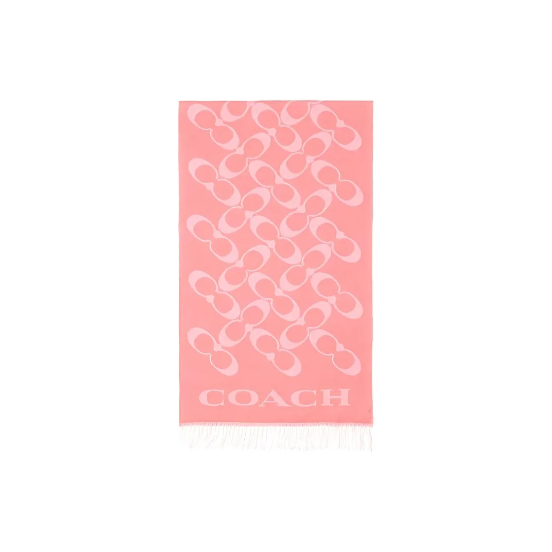 COACH Вязаные шарфы Женские Розовый