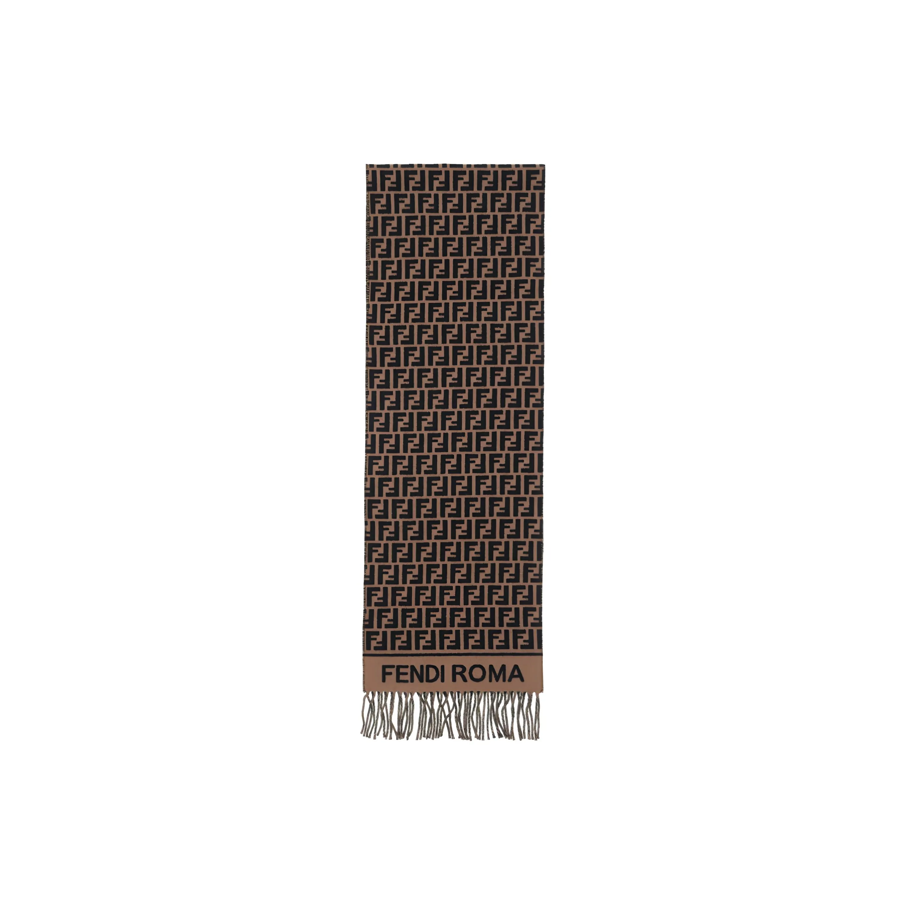 FENDI Jacquard FF motif Scarf