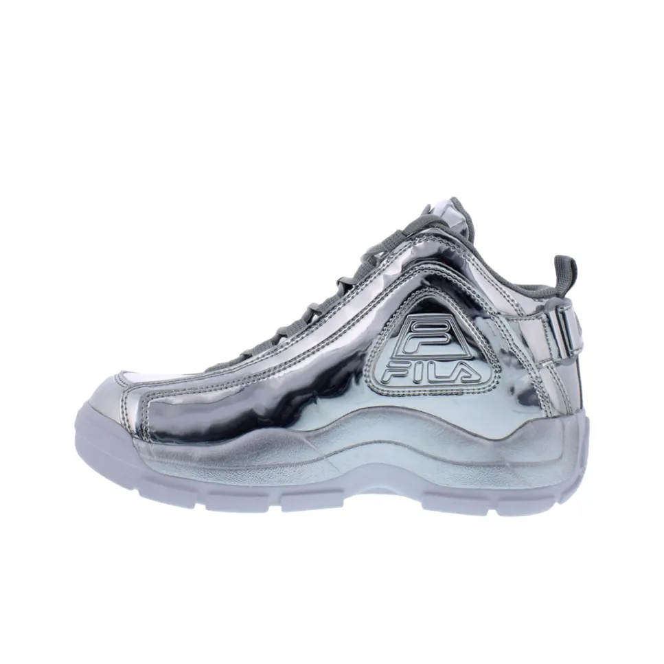 FILA Grant Hill 2 Mid Top Basketball Shoes Men's Silver