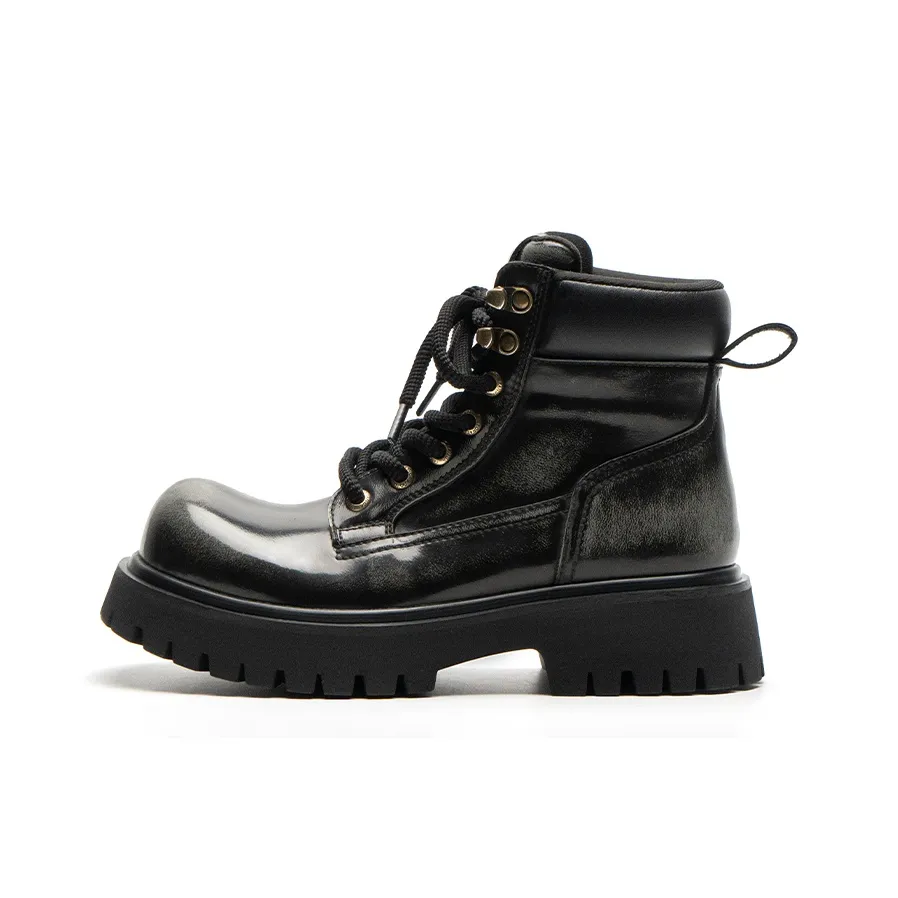 Mule Donkey Martin Boot Женские Черный