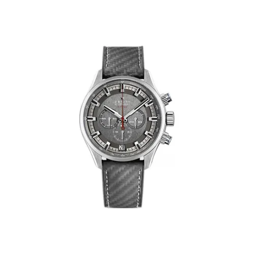 ZENITH Автоматический Механический Movement Мужские Часы 45 мм Серые