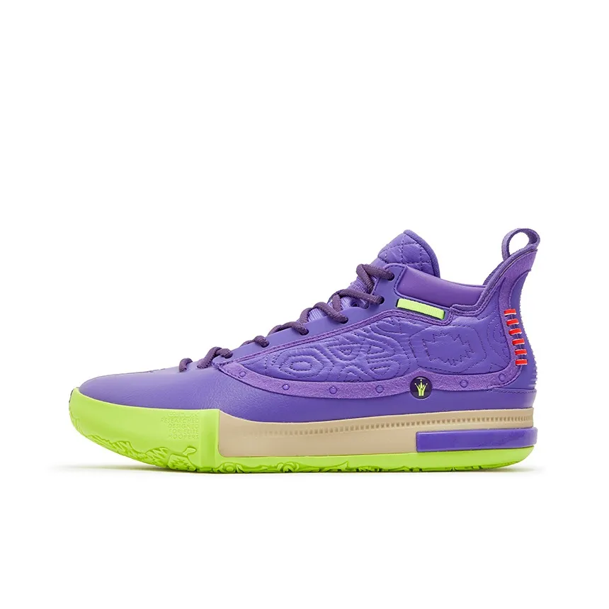 361° Joker Yokei Generation One Basketball Shoes Men's High top Ultraviolet/Spiritual Purple