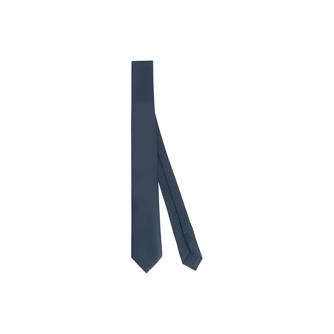 HERMES Silk Ties Men's Dark Blue