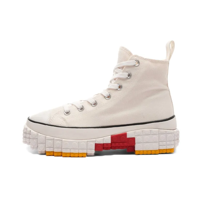 Ccilu Конструкторы Обувь Легкий визуально увеличивает рост Высокие кеды Унисекс GREENPLAX