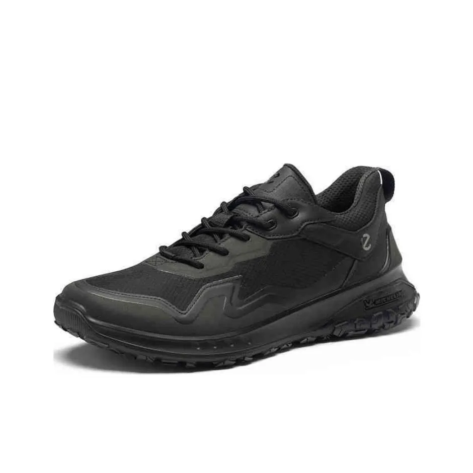 Ecco Otto Series Низкий Топ Походная Обувь Мужская Черная