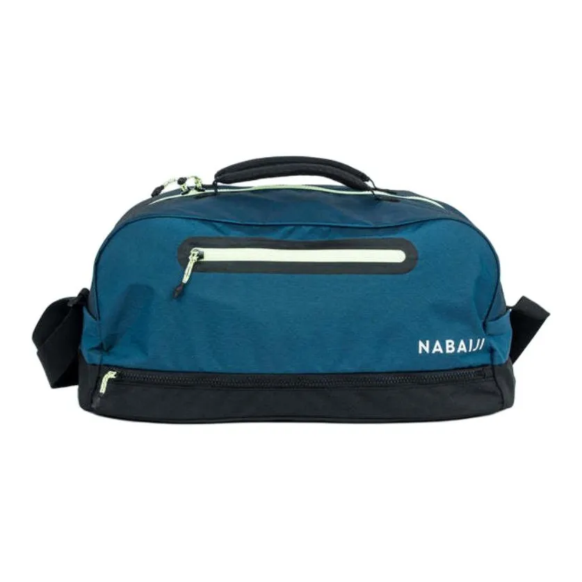 DECATHLON Полиэстер Сумка для хранения и плавания Унисекс Дымчатый черный и синий