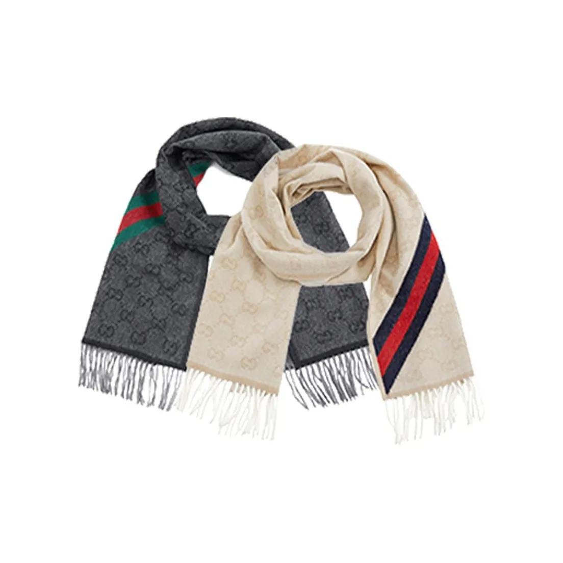 GUCCI Nikky Wool Scarf