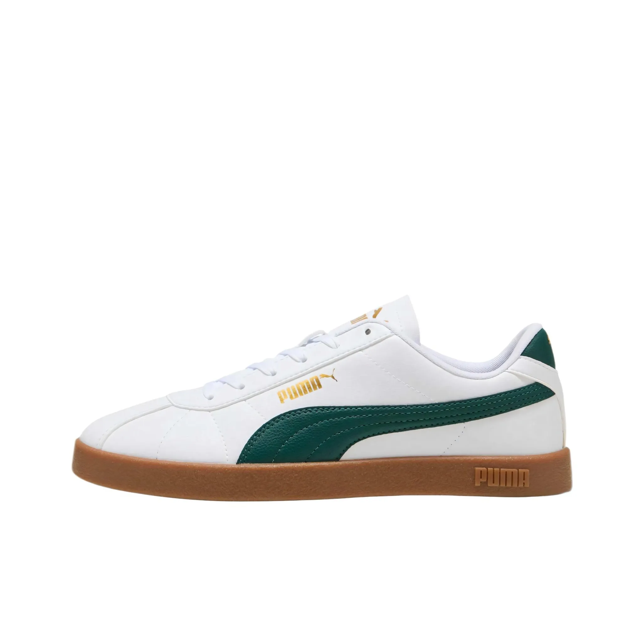 PUMA Club 2 Износостойкий и Легкий Низкий Топ Casual Унисекс Белый