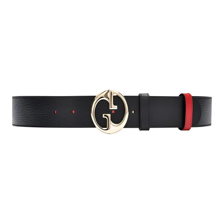 GUCCI Reversible Belt With Interlocked Gg
