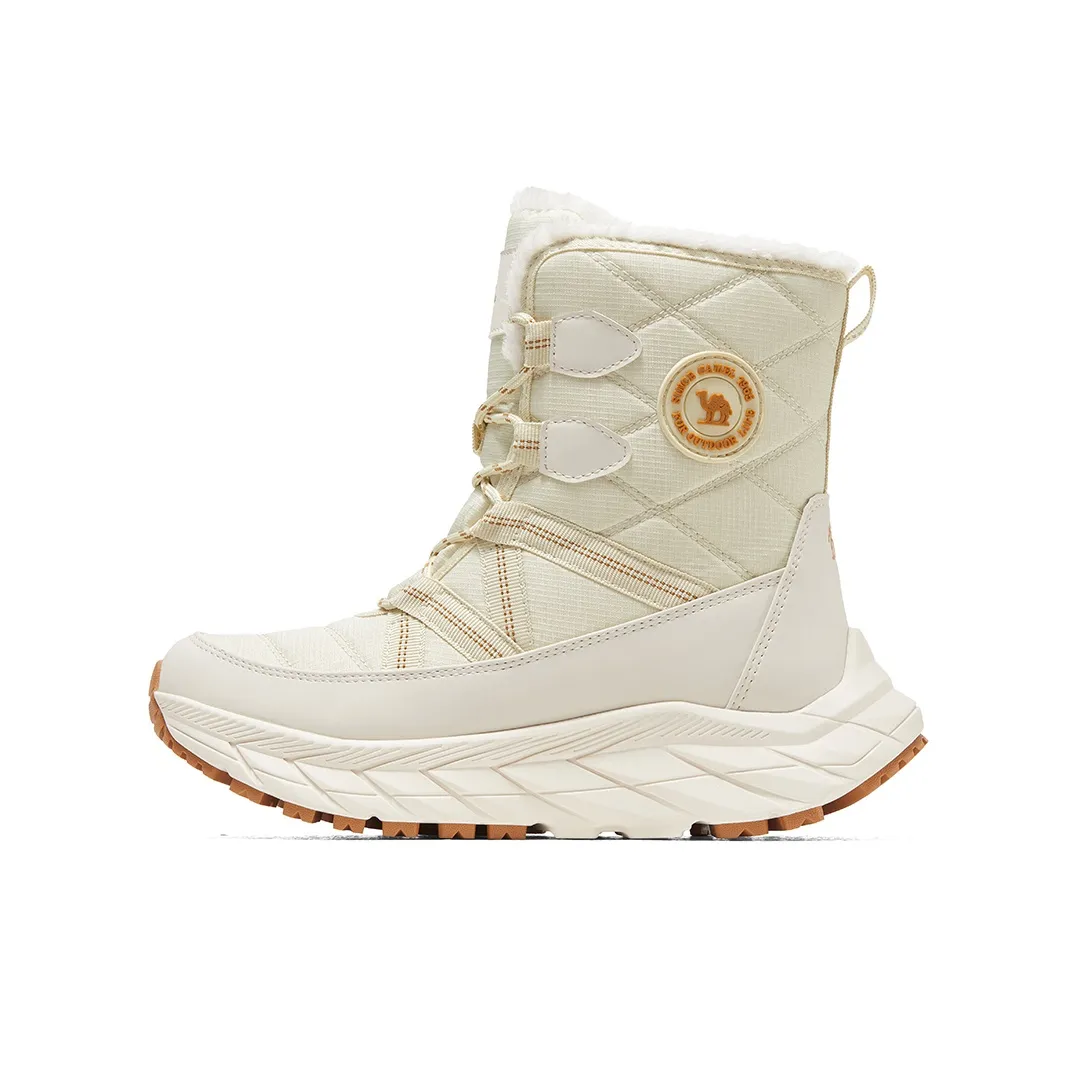 CAMEL Термический Устойчивый к истиранию Увеличение Высоты Покрытие Баланс Crew Сноубутсы Женские