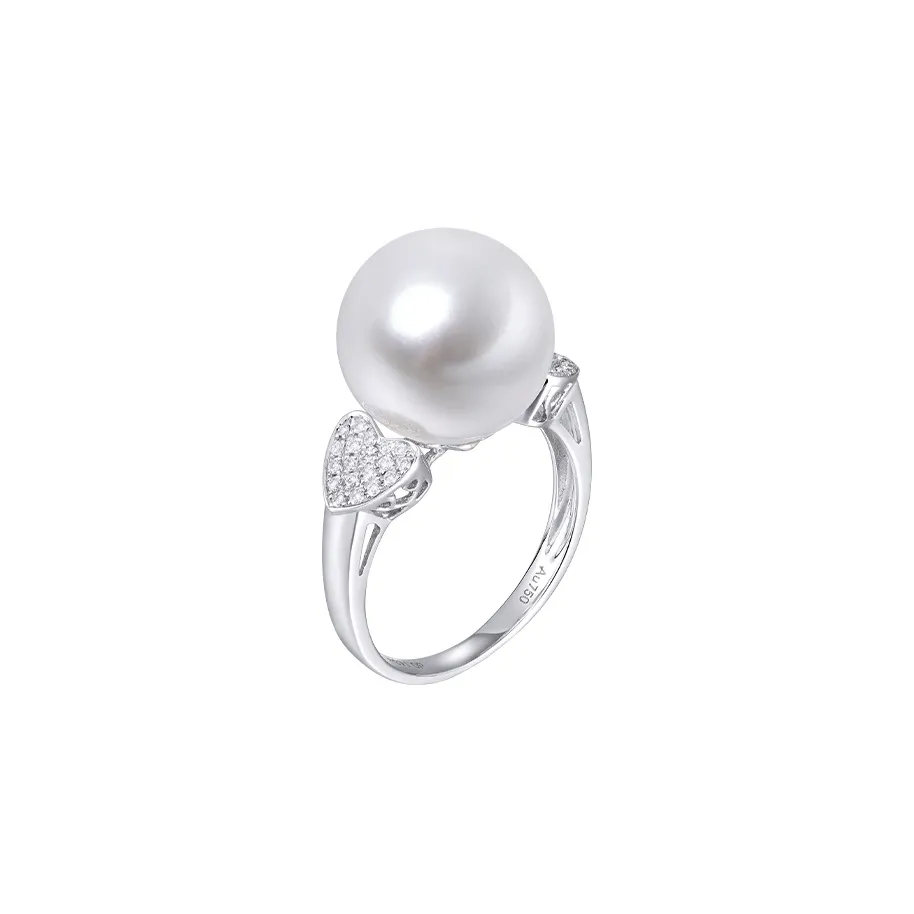 HEZUAN Saltwater Pearl Rings Women's