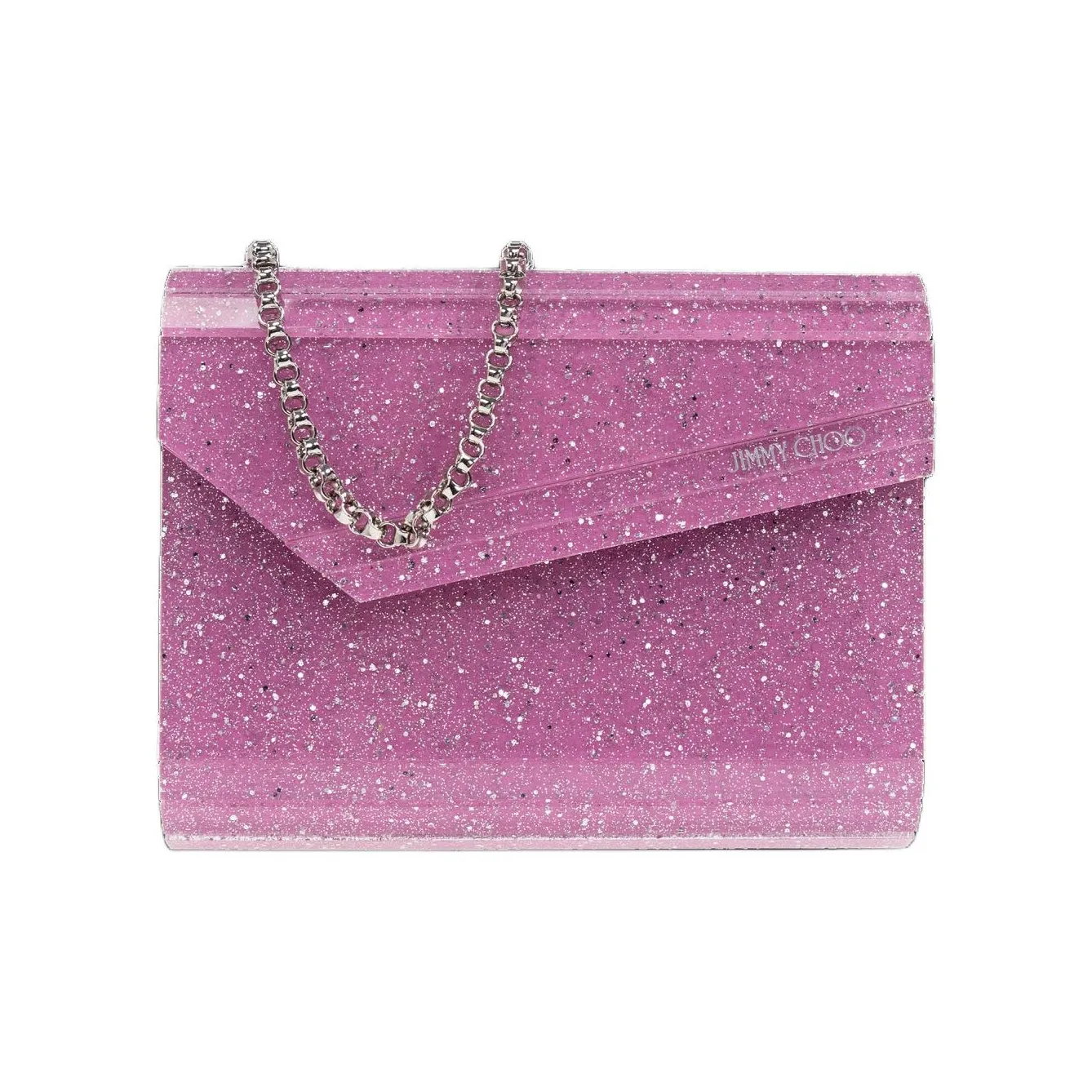 Jimmy Choo Acrylic Crossbody Bag, Shoulder Bag Women's Pink