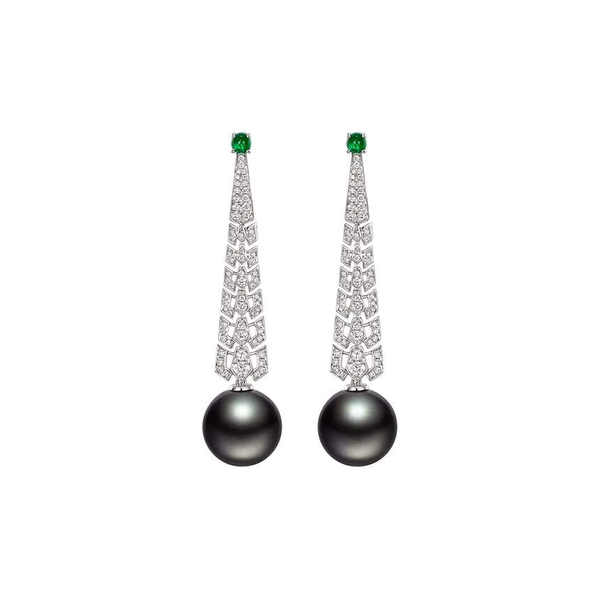HEZUAN Saltwater Pearl Earrings Women's