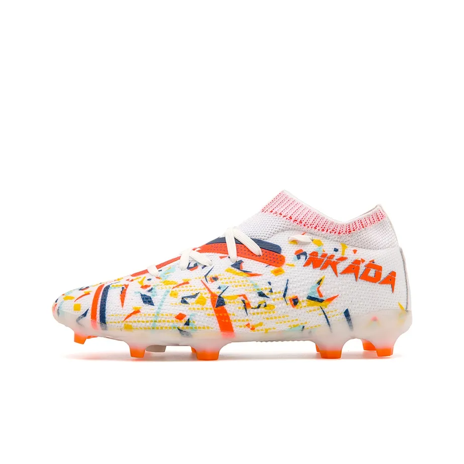 CAMKIDS Противоскользящие Анти-KICK Легкие Амортизирующие Поддерживающие Высокие Кеды Детская Футбольная Обувь Подростки