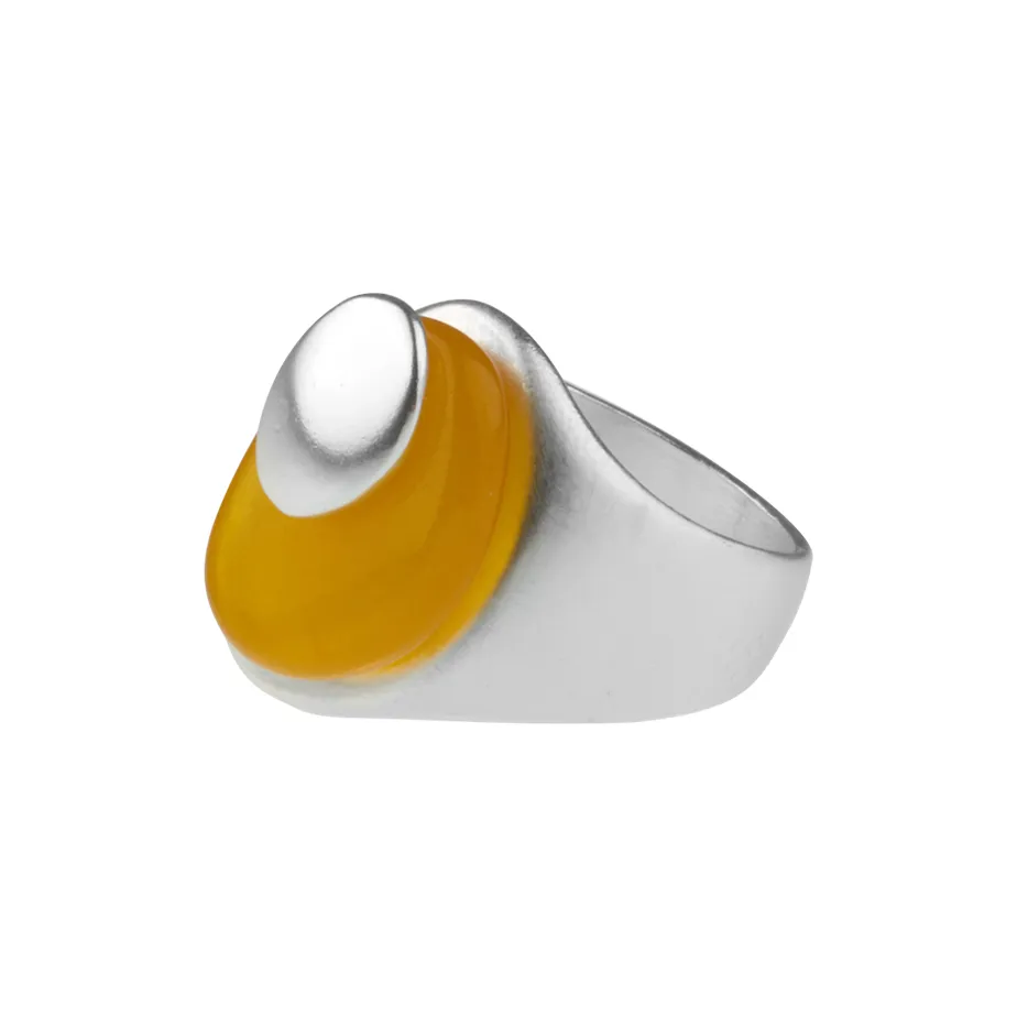 IRANLON Silver Plated Copper Rings Unisex