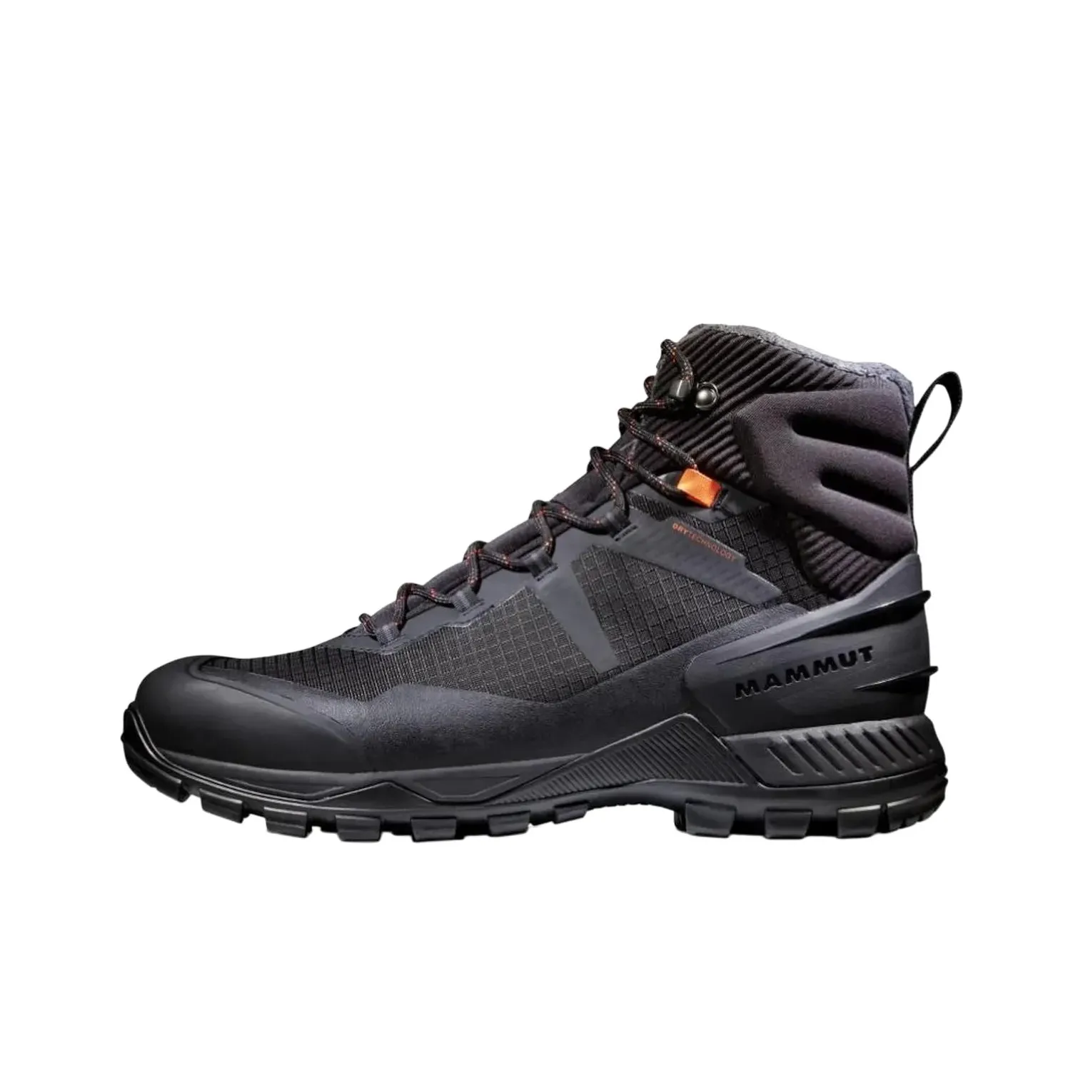 MAMMUT Blackfin 3 Slip Resistant Водонепроницаемый Высокий Топ Уличная обувь Мужская Черная