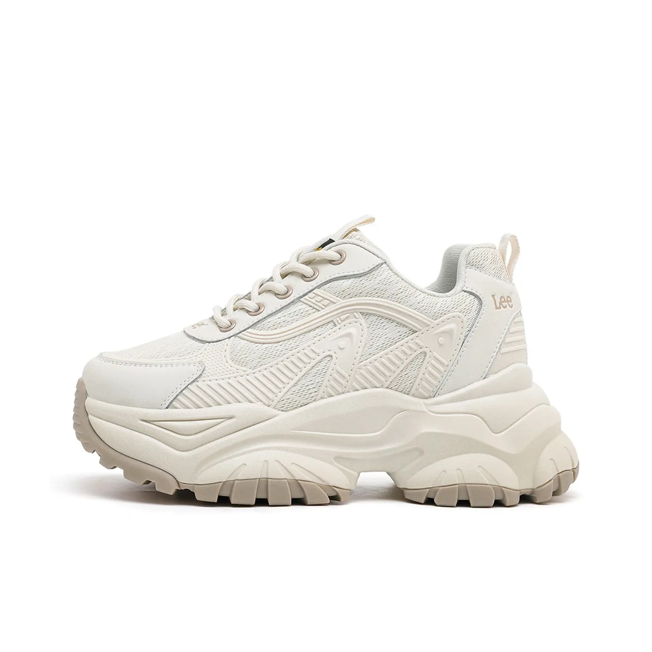 Lee визуально увеличивает рост Низкие топы Толстоподошвенные кроссовки Женские