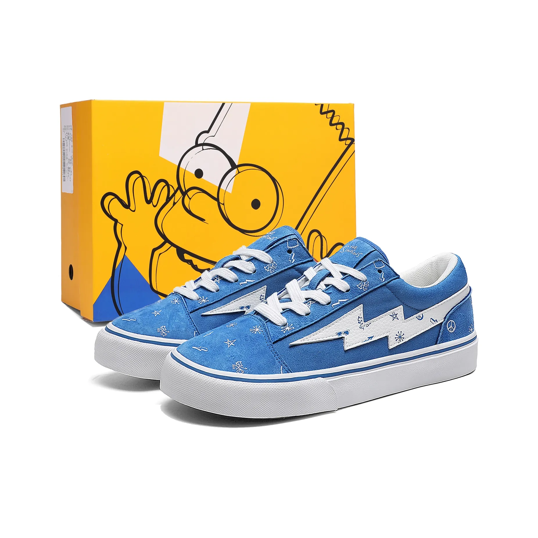 The Simpsons Скейтборд Кроссовки Низкие Унисекс