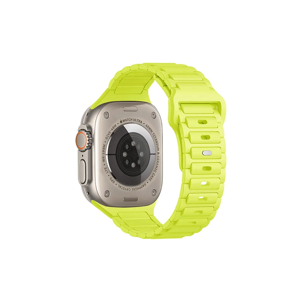 ZHENGGUANG Watch Band Apple Compatibility Silicone Material