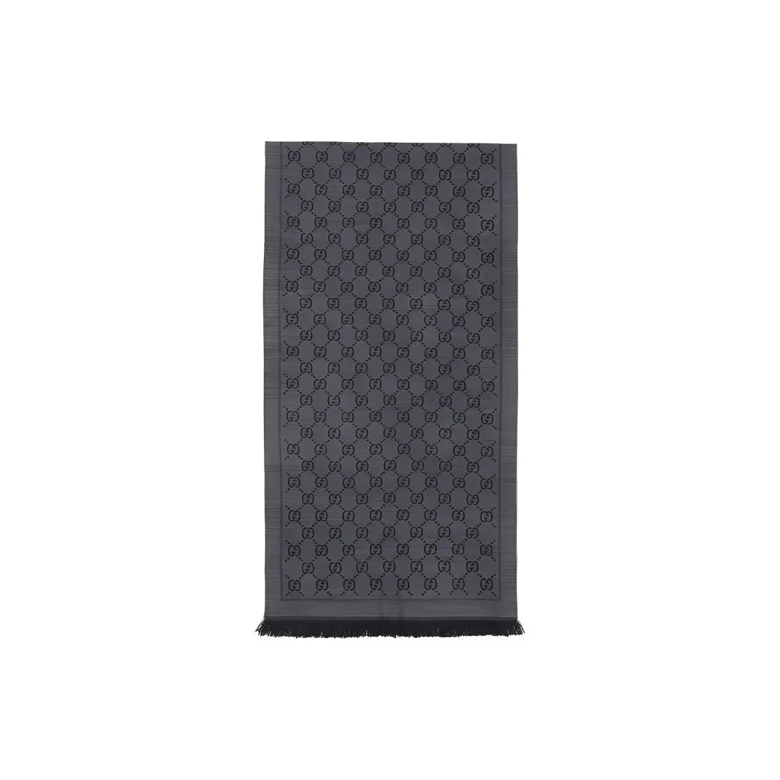 GUCCI Вязаные шарфы Унисекс Темно-серый