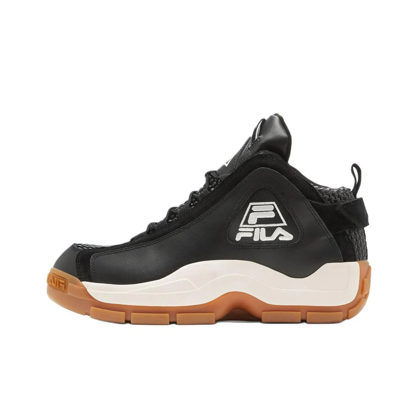 FILA Grant Hill 2 Mid Top Basketball Shoes Unisex Black White