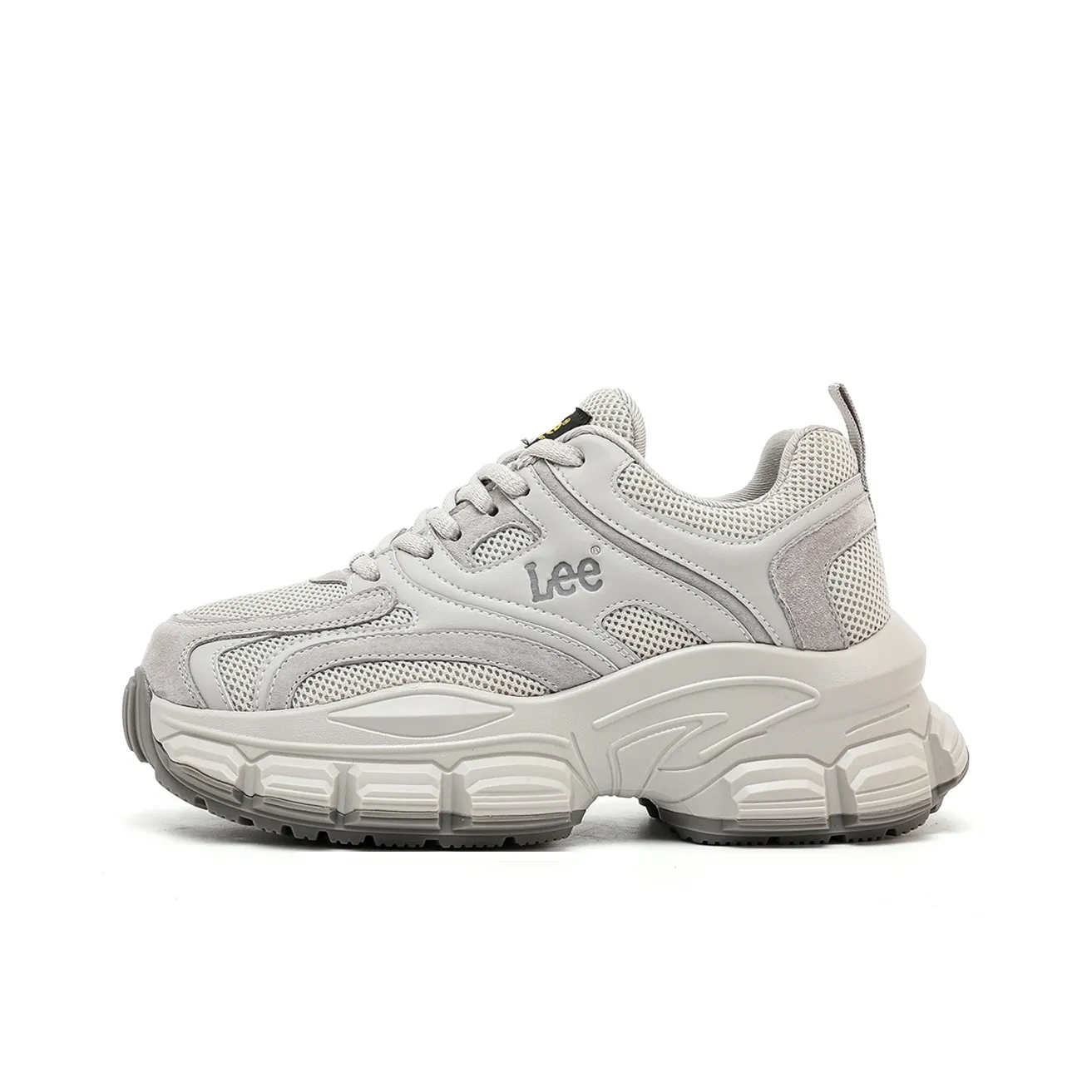 Lee визуально увеличивает рост Низкие топы Толстоподошвенные кроссовки Женские