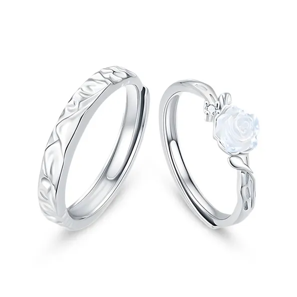 ROGA S999 Fine Silver Rings Unisex