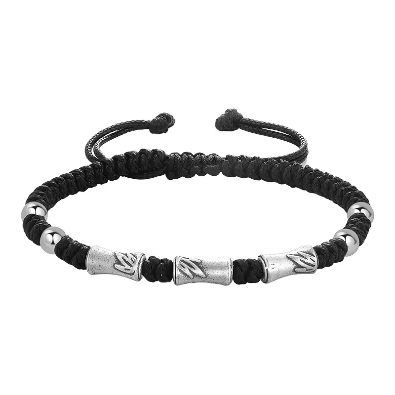 SINO GEM Sterling Silver Bracelets Men's
