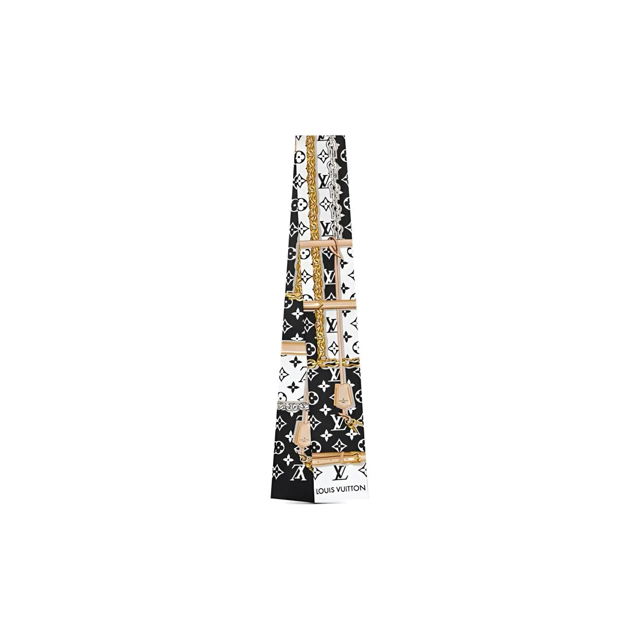 LOUIS VUITTON 2020 Confidential Silk Scarf