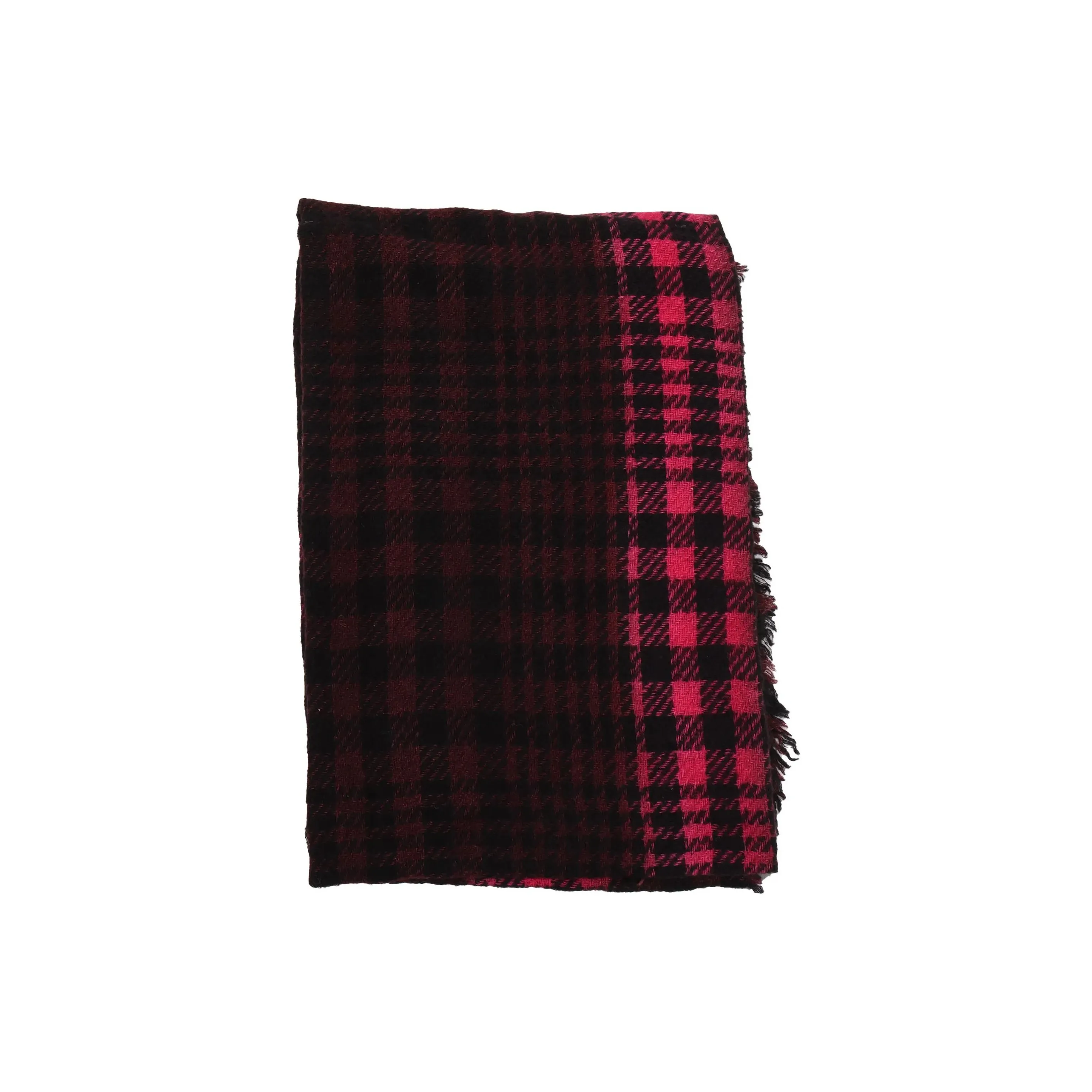 Faliero Sarti Wool, Silk, Cashmere, Polyamide Knit Scarves Women's Red