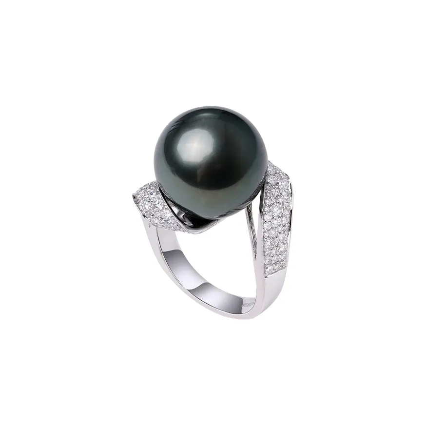 HEZUAN Saltwater Pearl Rings Women's