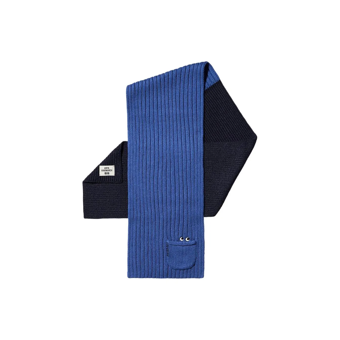 UNIQLO Акрил Овечья шерсть Полиамид Вязаные шарфы Унисекс Многоцветный