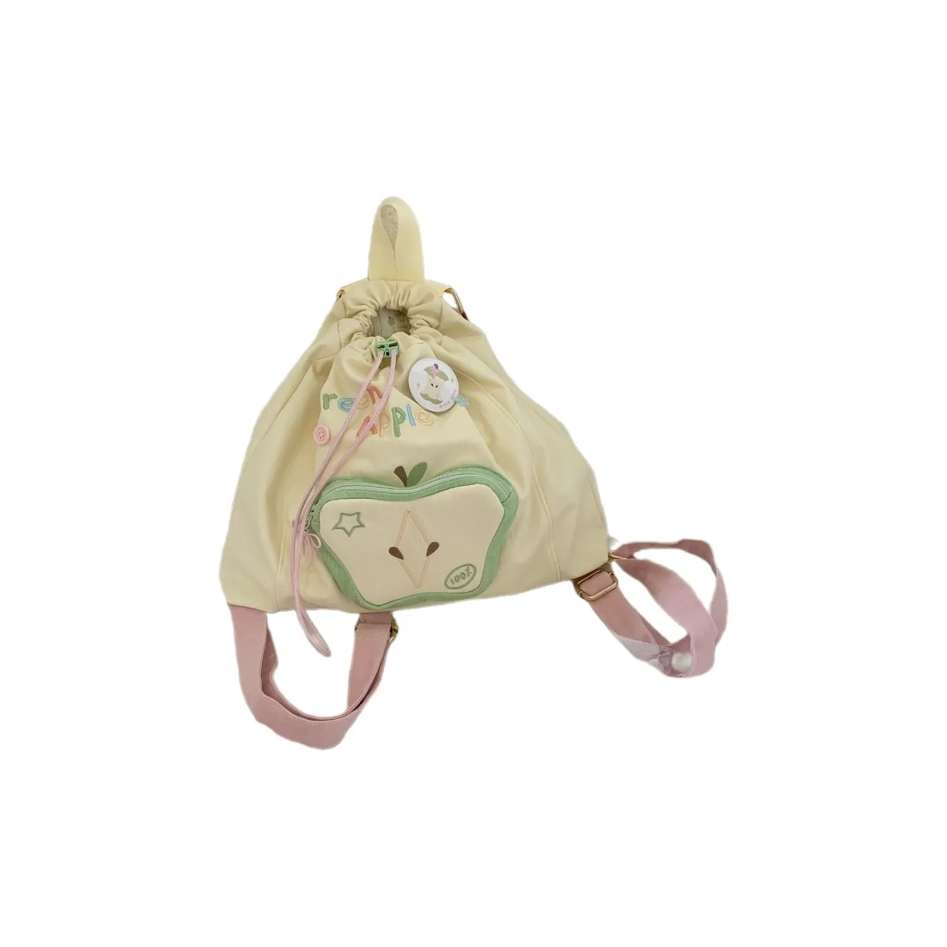 RIZHI STORE Nylon Backpack Regular Unisex Green