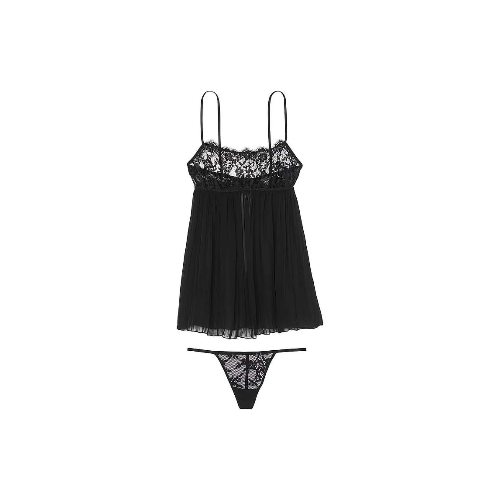 Victoria's Secret 24 BIG Show Коллекция VERY Сексуальное Нижнее белье Набор Женский Черный