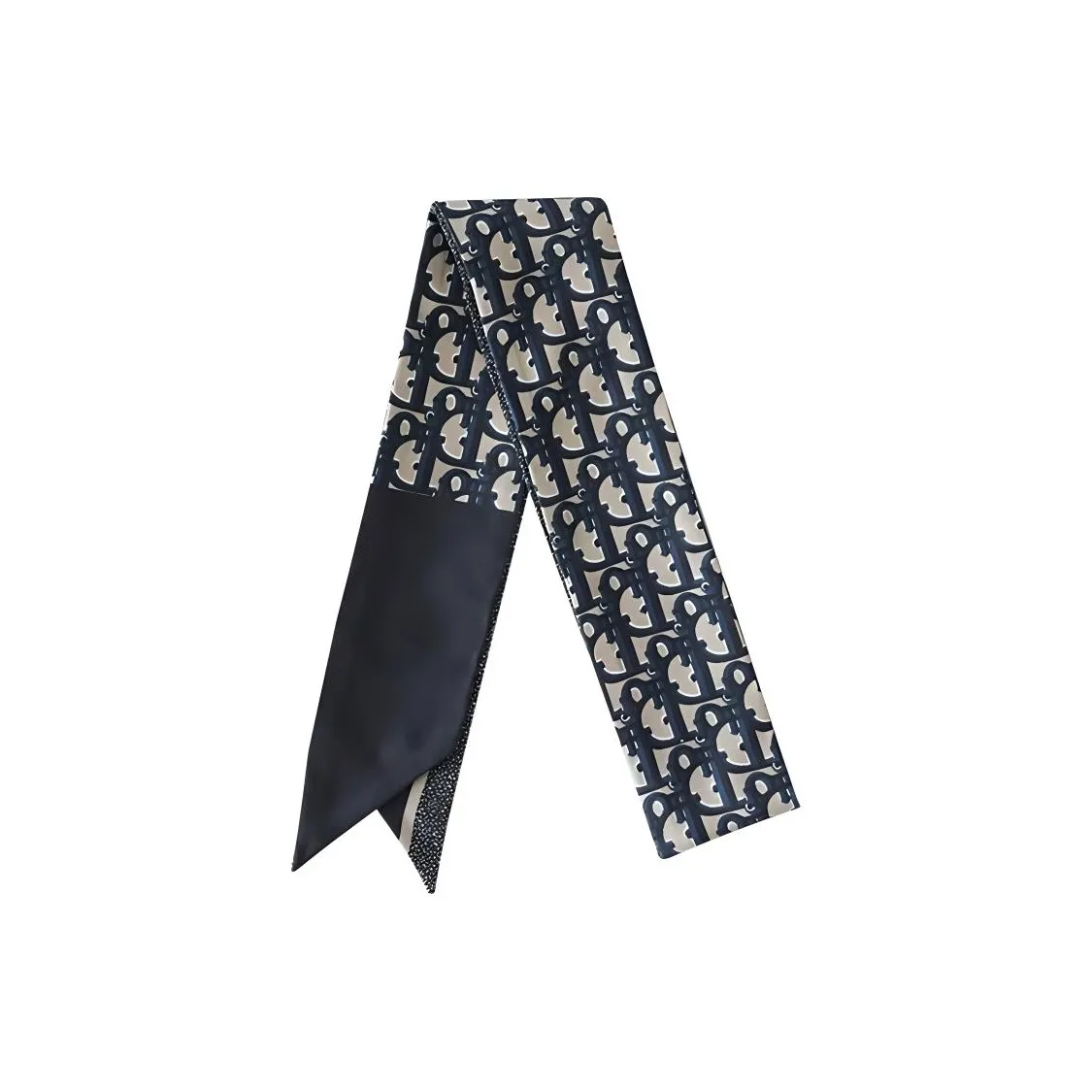 DIOR Silk Scarves Women's Marine Blue